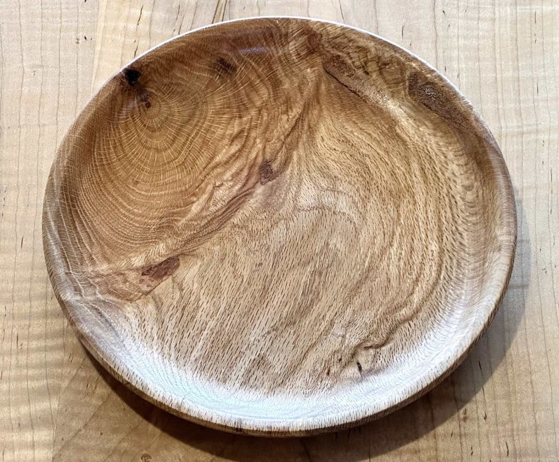 Oak Wheel Block Bowl