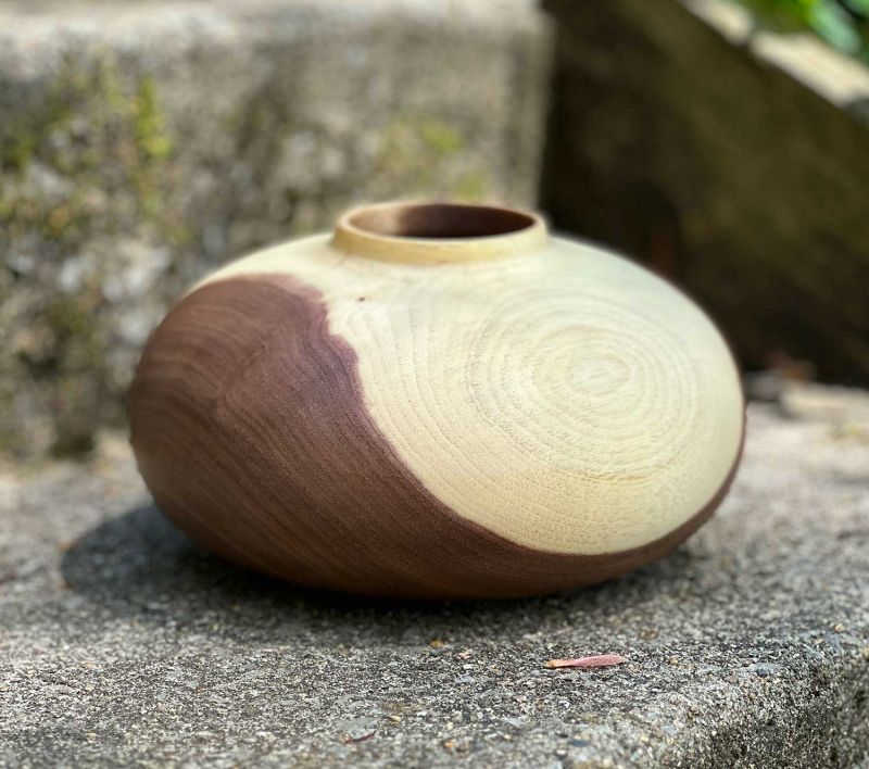 Walnut Vase 2