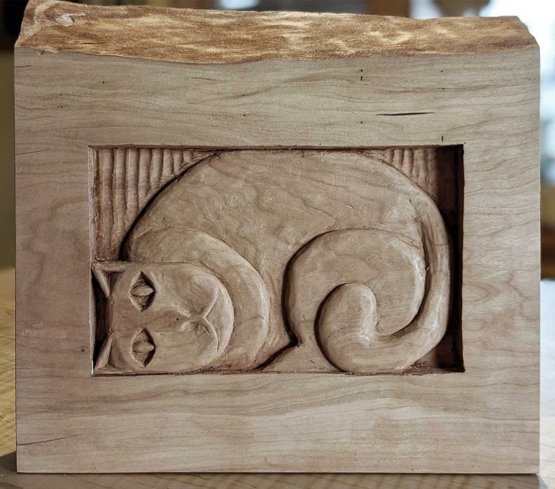 Cat Carving