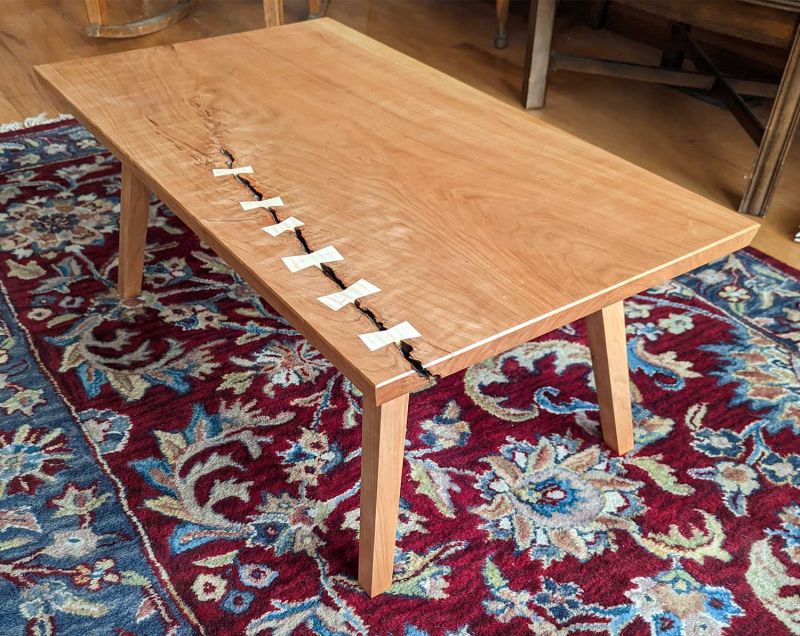 Cherry Slab Table