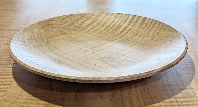 Curly Maple Platter